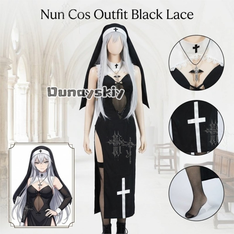 KS*06Original Nun Cos Outfit B - огляд і ціна Photography Japanese