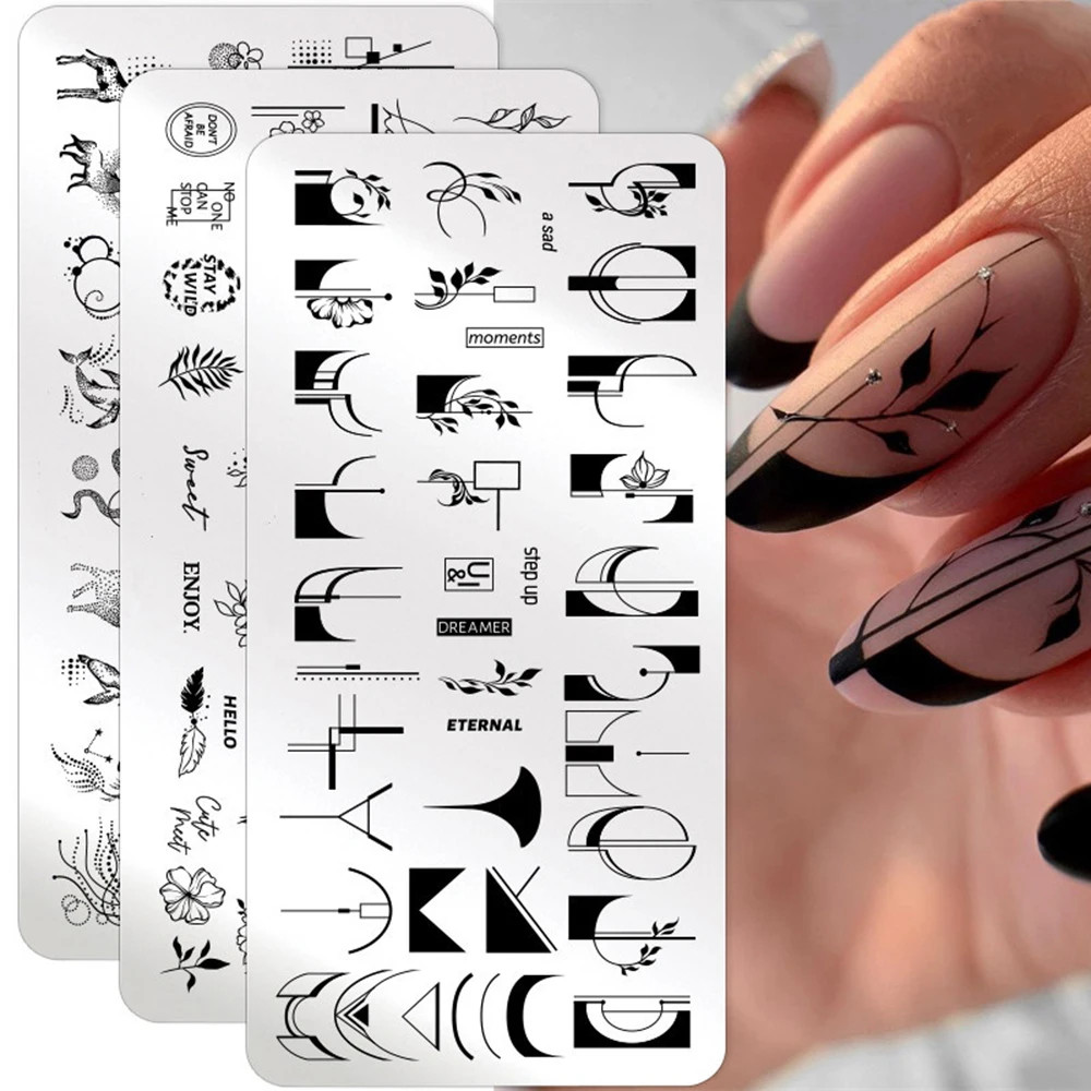 1PC Geometric Pattern Nail Sta - огляд і ціна Photography Geometry