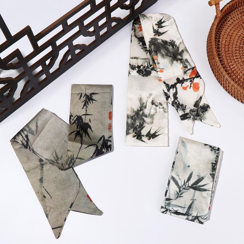 Elegant Long Ink Painting Silk - огляд і ціна Photography Geometry