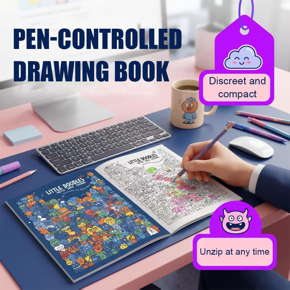 Sketch Trace Coloring Book Lit - огляд і ціна Photography Book